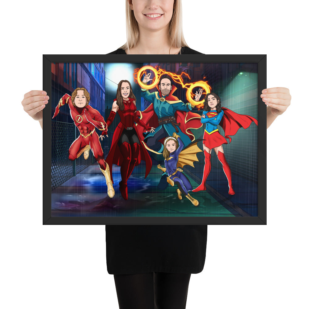 Framed Horizontal Poster