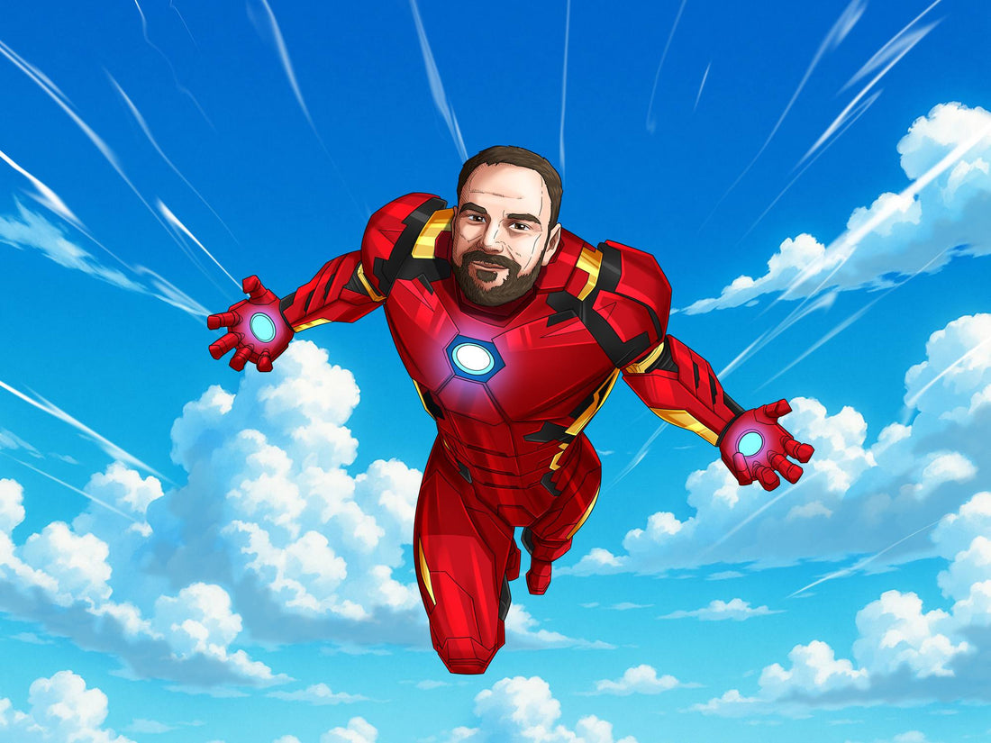 The Art Behind Your Custom Superhero Portrait