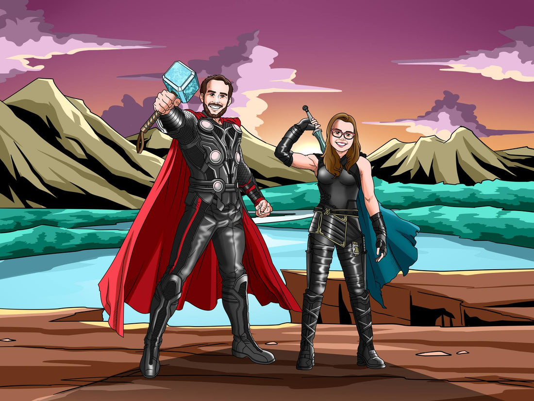 How to Choose the Perfect Background for Your Comic Portrait